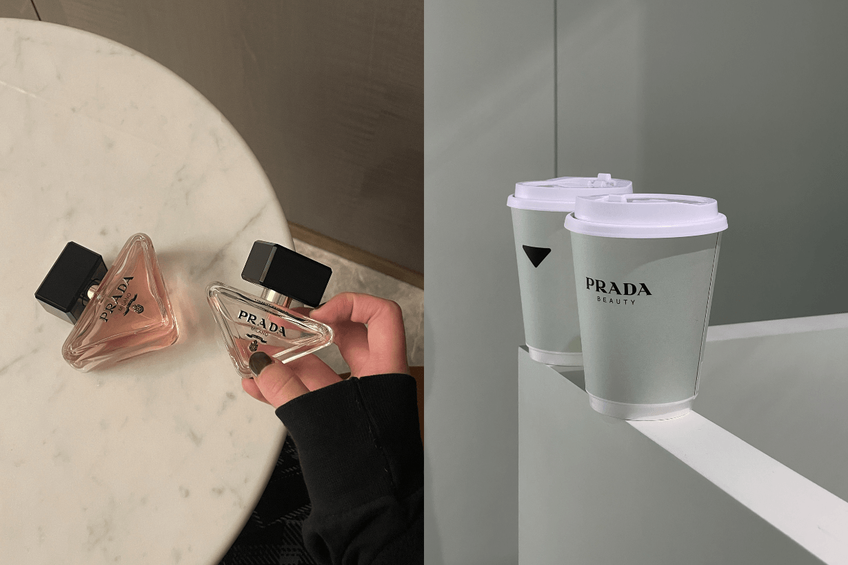PRADA Beauty Taiwan pop-up open PRADA Cafe