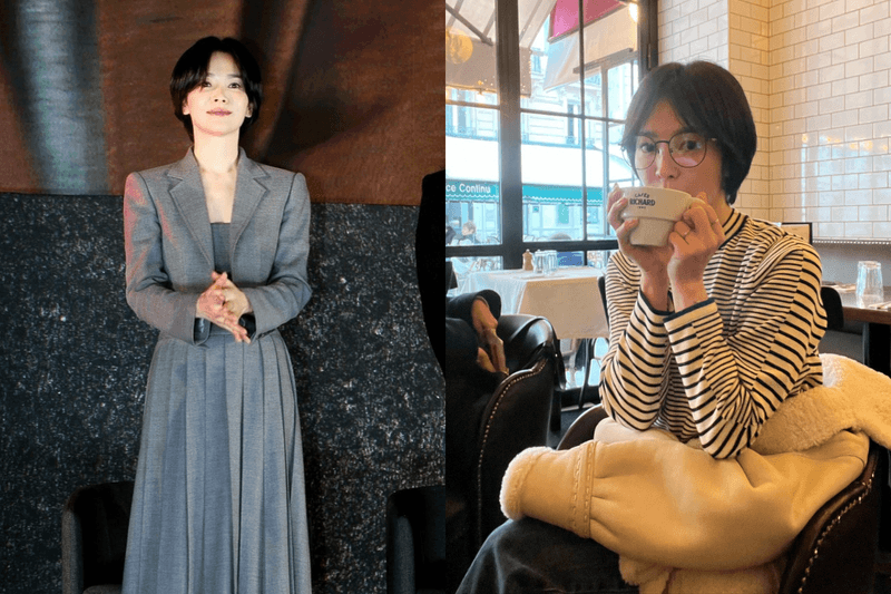 Song hye kyo new haircut short hairstyle