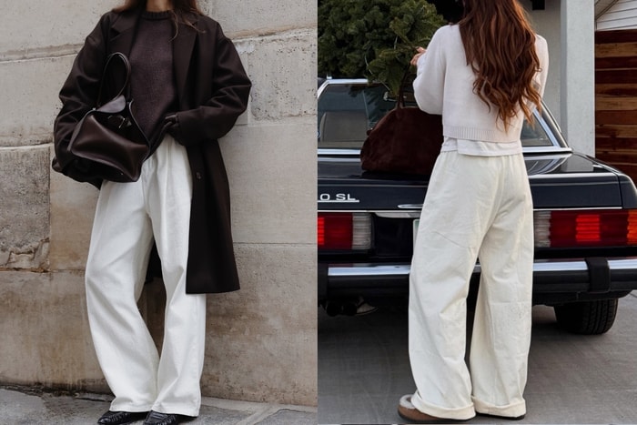 讓人意想不到的百搭魅力!時尚博主為你示範 8 個展現高級時尚感的白褲子穿搭