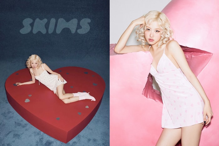 女生也會愛的居家服:Rosé 驚喜出鏡 SKIMS 情人節廣告,完全是可愛 & 性感的化身!