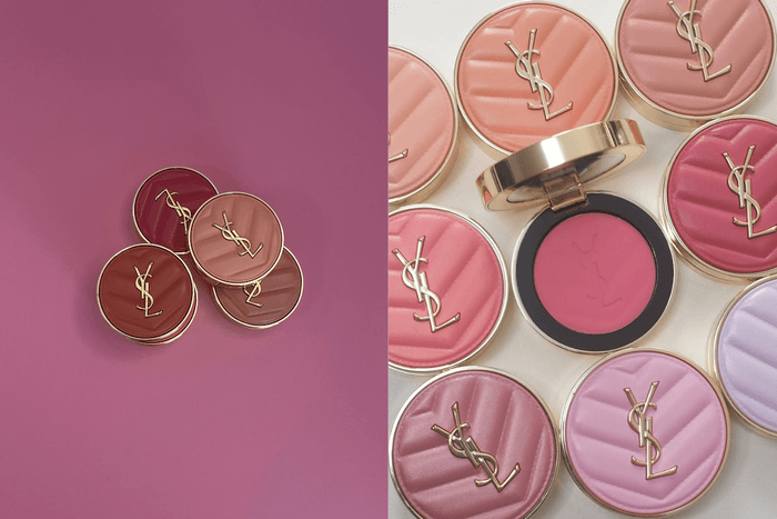 以煙火大秀為靈感的絕美色調:YSL Beauty 第一顆「皮革腮紅」悄悄登場!