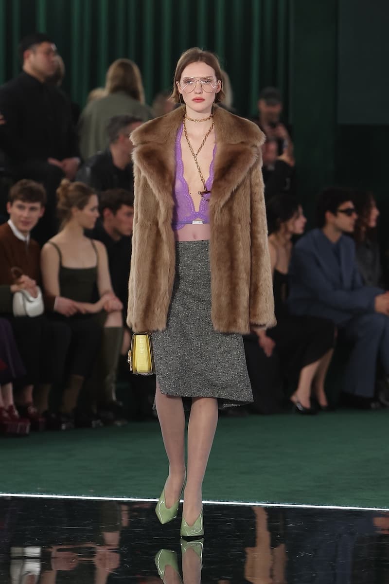 gucci 2025 fall winter runway show hightlight online milan fashion week celeb