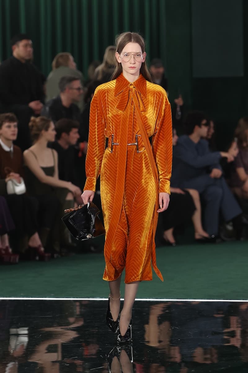 gucci 2025 fall winter runway show hightlight online milan fashion week celeb