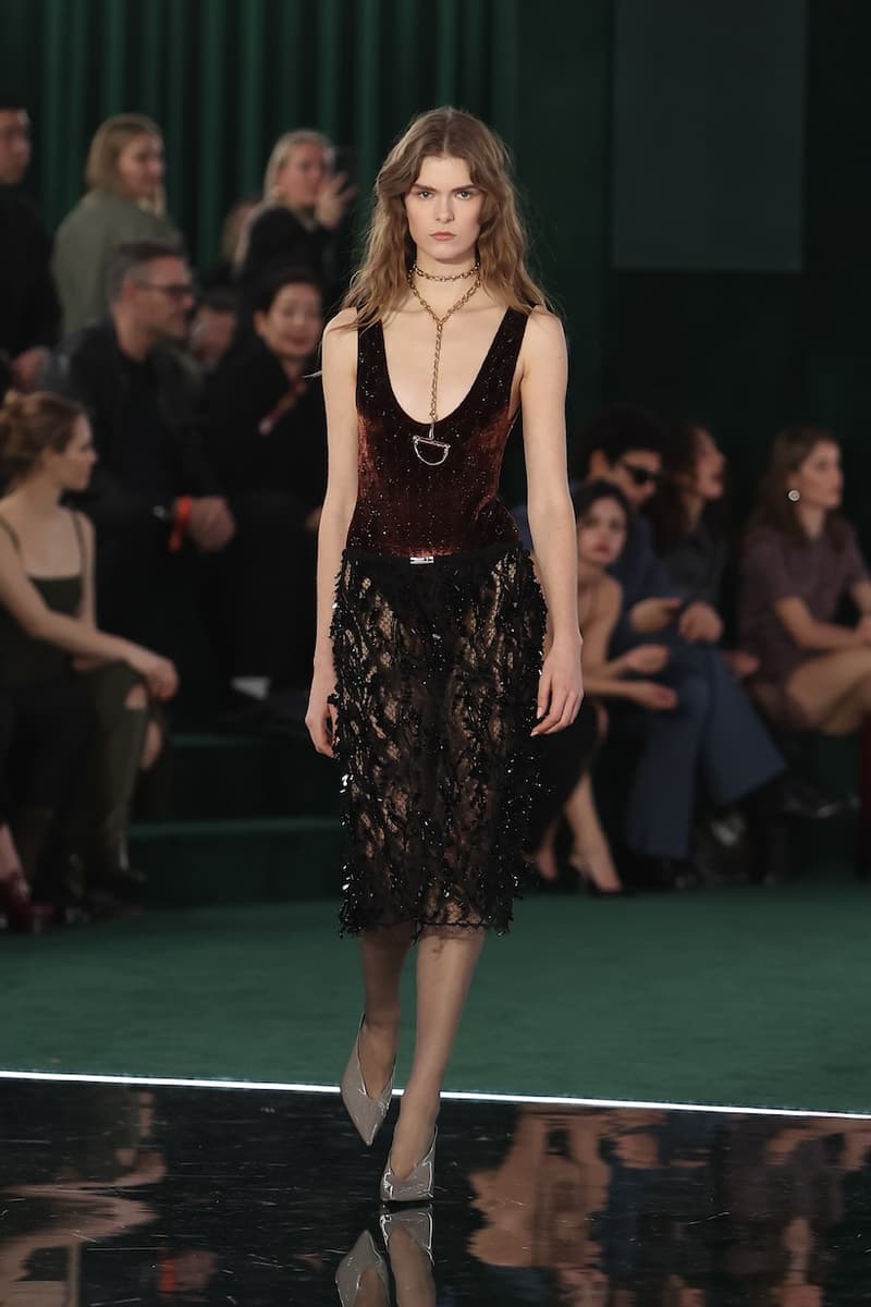 gucci 2025 fall winter runway show hightlight online milan fashion week celeb