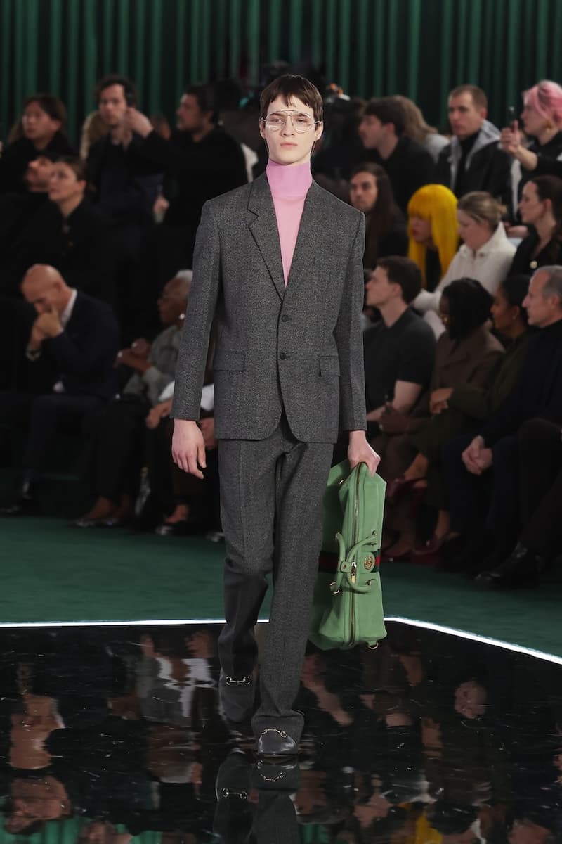 gucci 2025 fall winter runway show hightlight online milan fashion week celeb