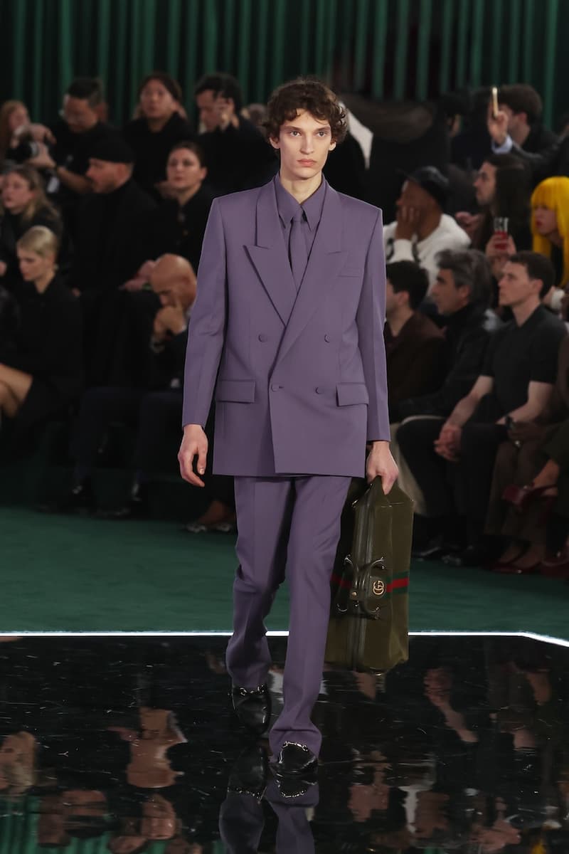 gucci 2025 fall winter runway show hightlight online milan fashion week celeb