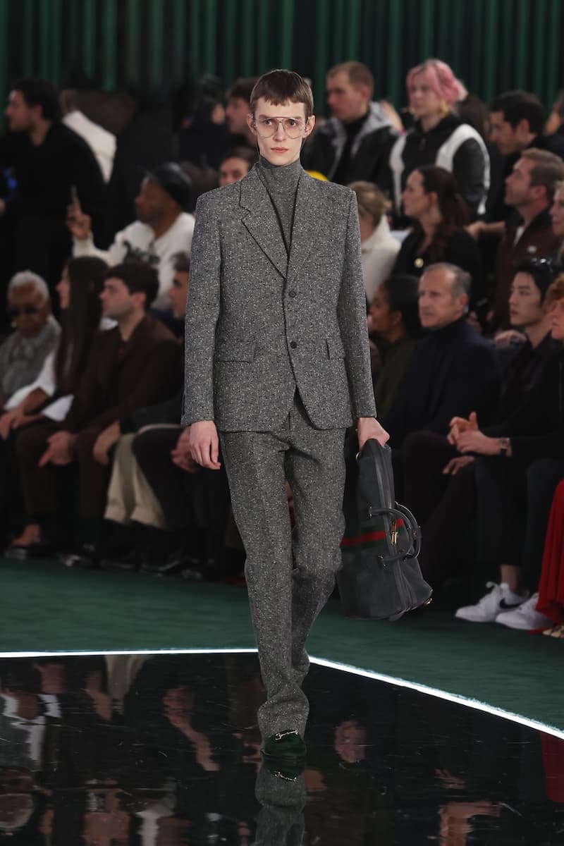 gucci 2025 fall winter runway show hightlight online milan fashion week celeb