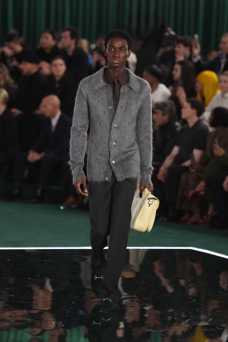 gucci 2025 fall winter runway show hightlight online milan fashion week celeb