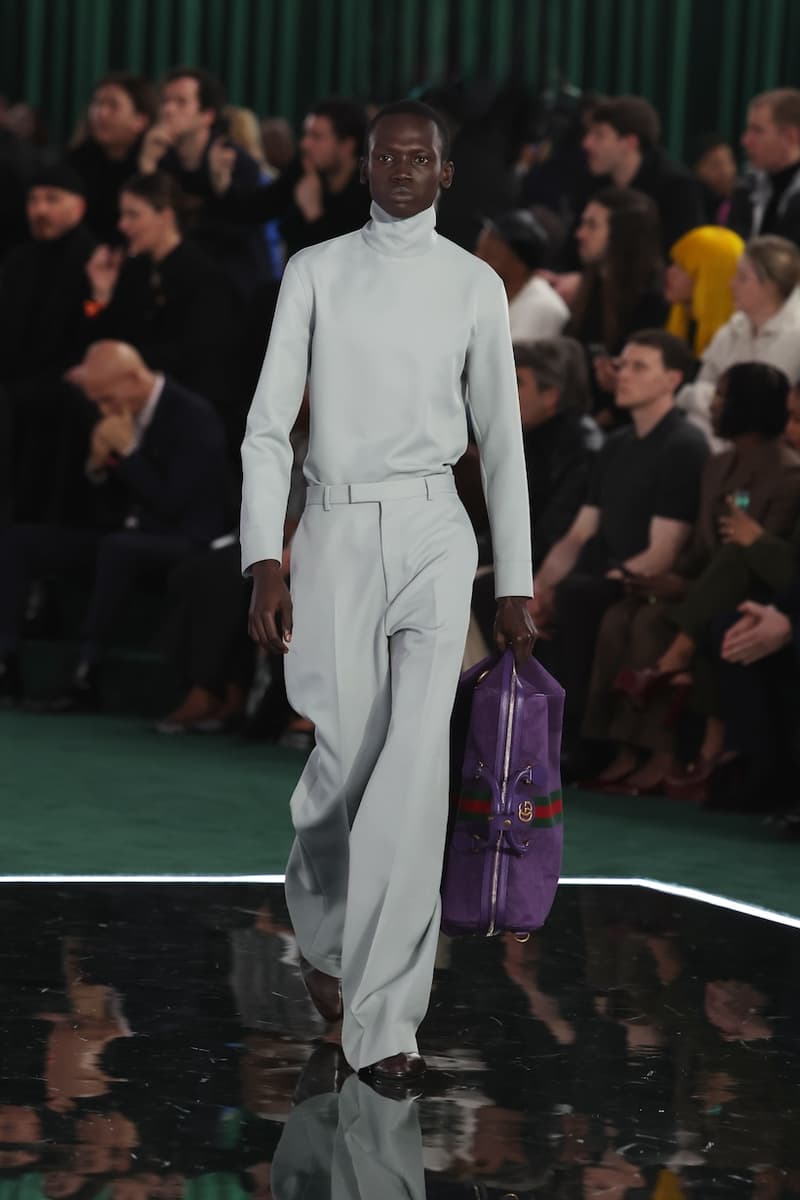 gucci 2025 fall winter runway show hightlight online milan fashion week celeb