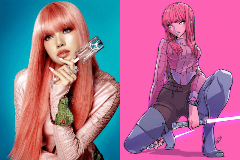 居然跨足二次元！LISA 將推出個人漫畫品牌「Lalisa Comics」，用全新故事打造異世界分身宇宙！