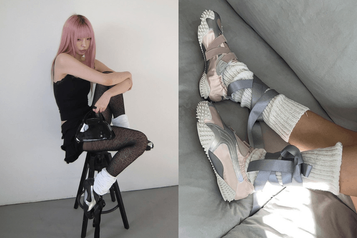 必入芭蕾風波鞋再+1:PUMA Mostro X GLOWNY 韓國限定新聯名,穿上秒變叛逆氣質少女!