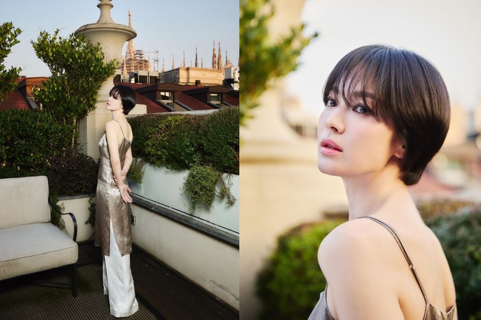 髮絲勾勒出那瀟灑俐落:宋慧喬現身 Fendi 秋冬大秀,怎能美得如此動人?