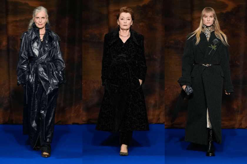 #NYFW:Burberry 除了格紋還有什麼?FW25 走進古典莊園,絲絨緞、羽狀流蘇、掛毯印花...新元素出現!