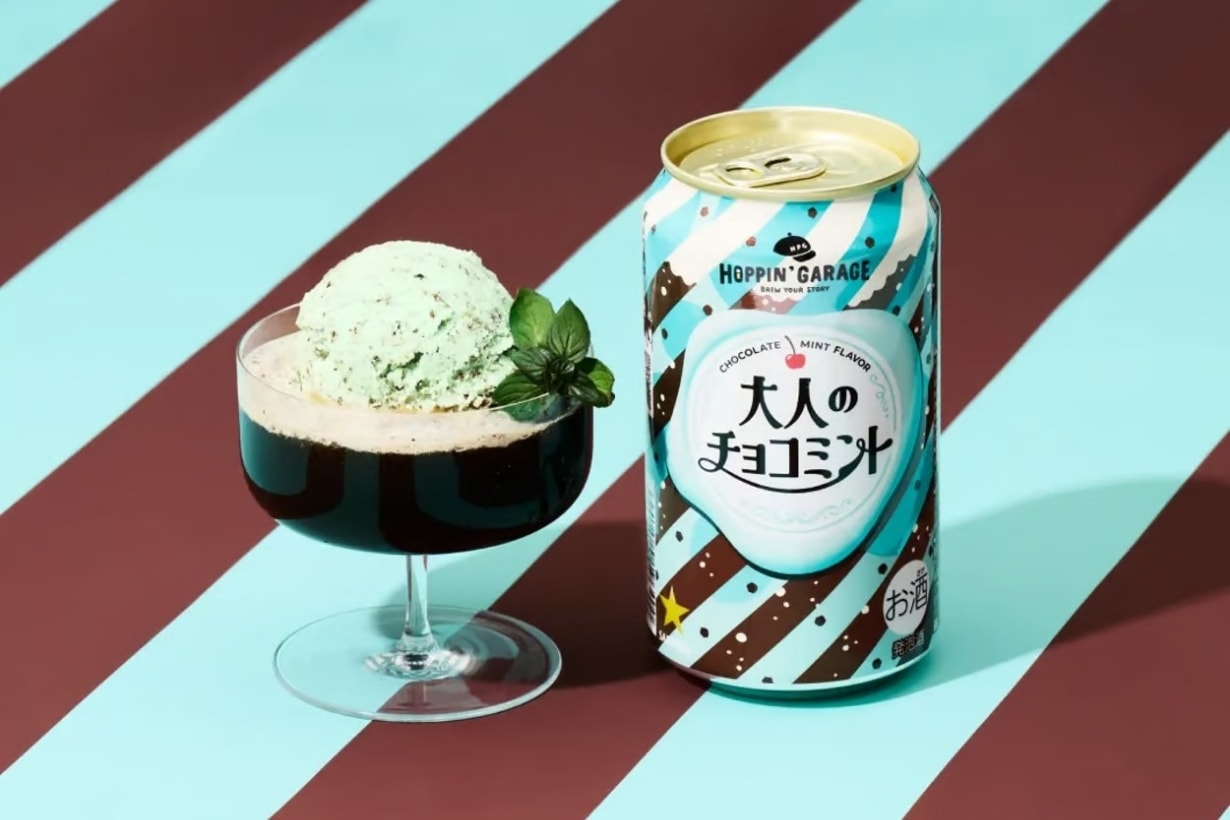 日本推出的「大人的薄荷巧克力啤酒」,還能製成超美味的日式甜點!