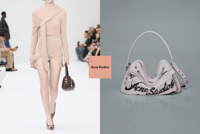 剛剛好的率性時髦:Acne Studios 大秀上引起矚目的 Camero 手袋悄悄開賣!