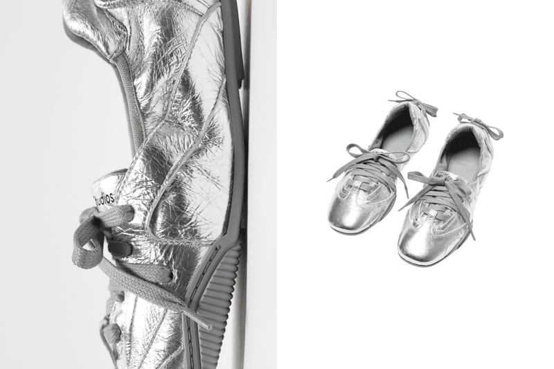 Acne Studios Lace-up leather shoes Balletcore 