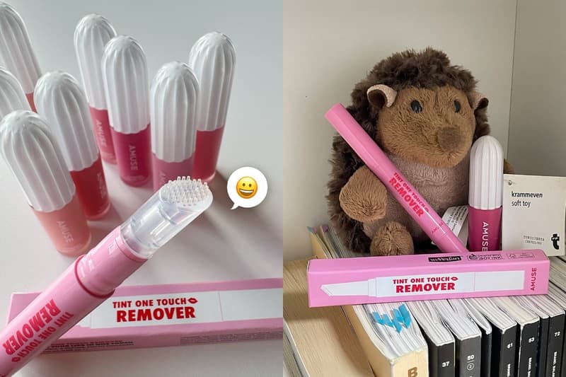 韓國彩妝品牌 AMUSE 推出可迅速溶解妝容的卸妝棒,簡單又有效率!