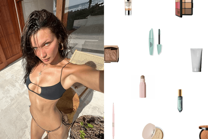 Bella Hadid 真實化妝包開箱:偷筆記超模的 5 分鐘日常妝容步驟+愛用品!