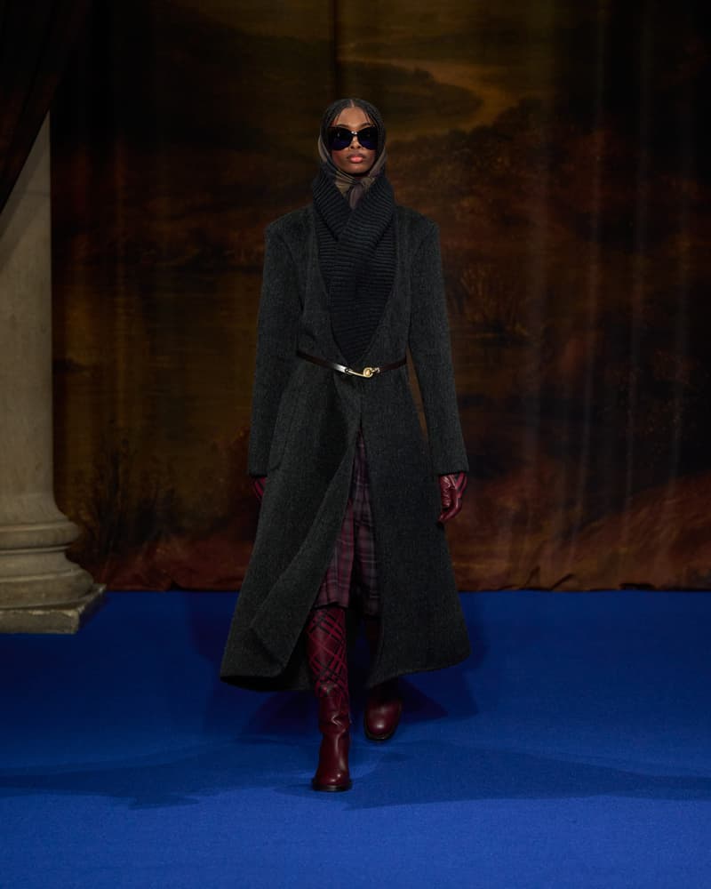 Burberry 2025 fall winter nyfw new york show runway online