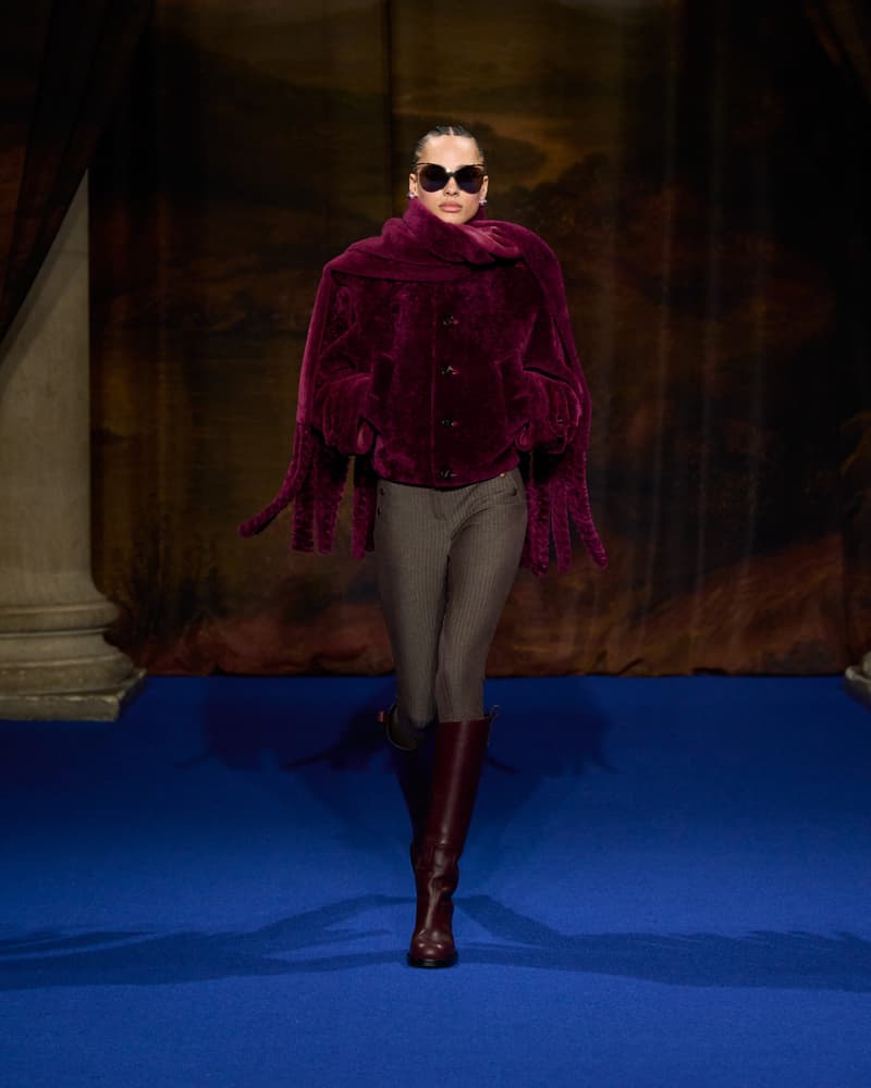 Burberry 2025 fall winter nyfw new york show runway online