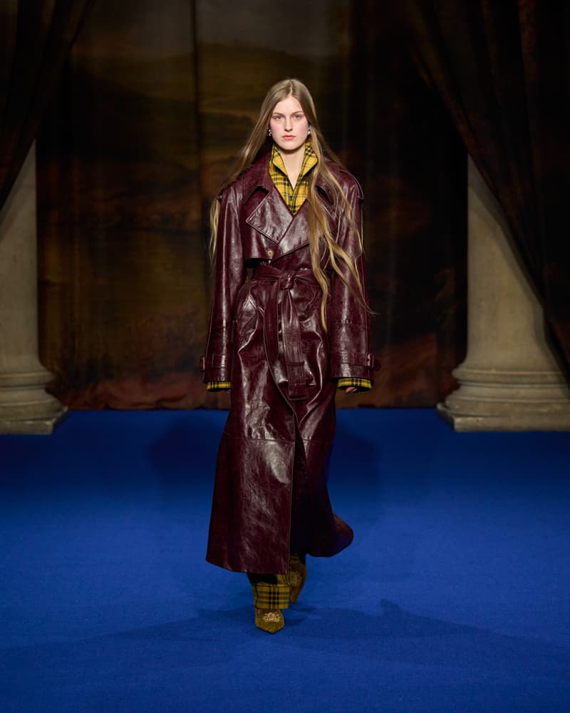 Burberry 2025 fall winter nyfw new york show runway online