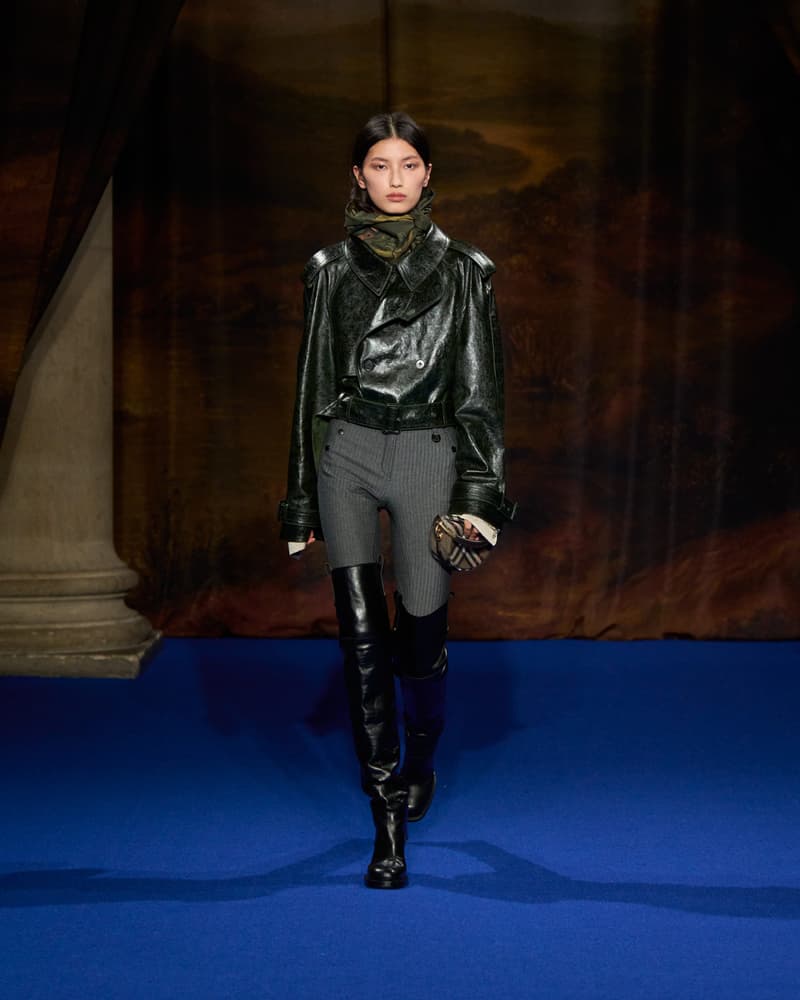 Burberry 2025 fall winter nyfw new york show runway online