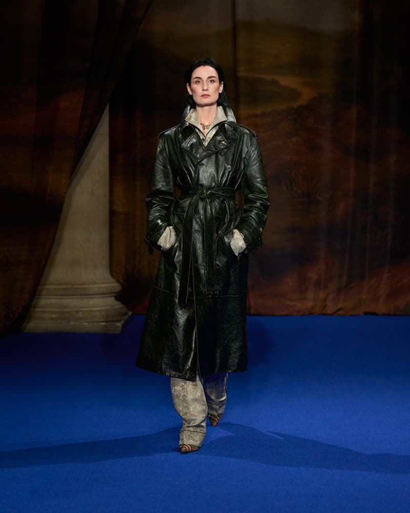 Burberry 2025 fall winter nyfw new york show runway online