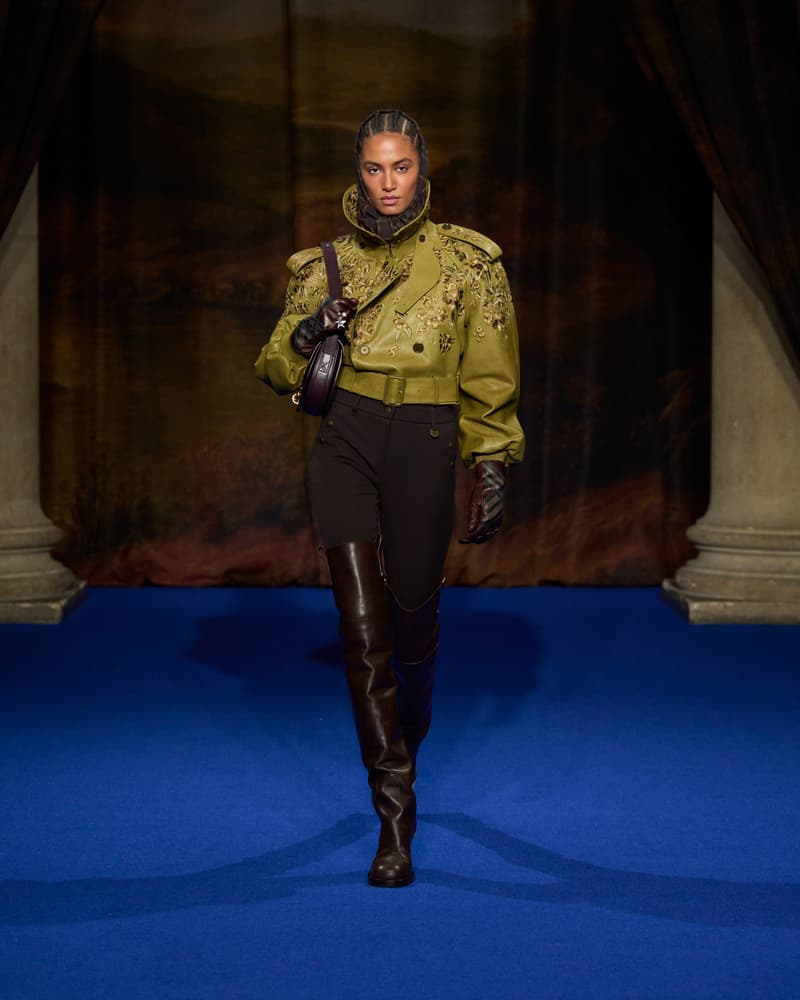 Burberry 2025 fall winter nyfw new york show runway online