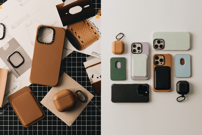 簡約時髦的純色皮革:源自可再生天然資源的 CASETiFY BioVeg 皮革系列悄悄開賣!