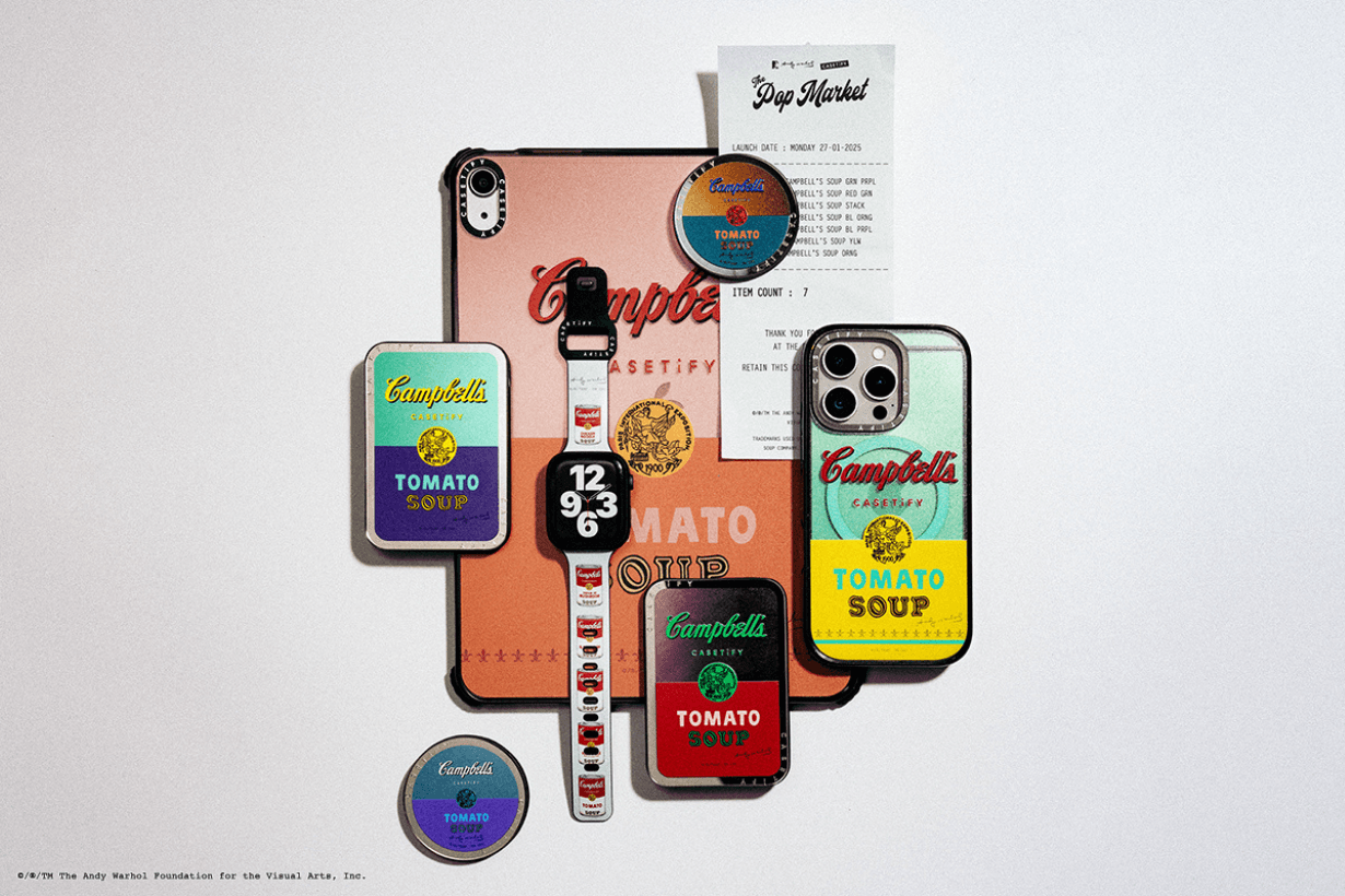 CASETiFY x Andy Warhol 2025 release info