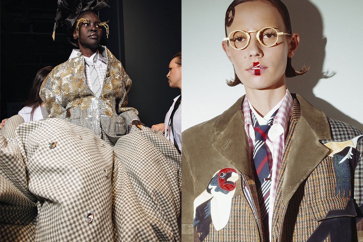 thom browne 2025 fall winter nyfw new york fashion week online