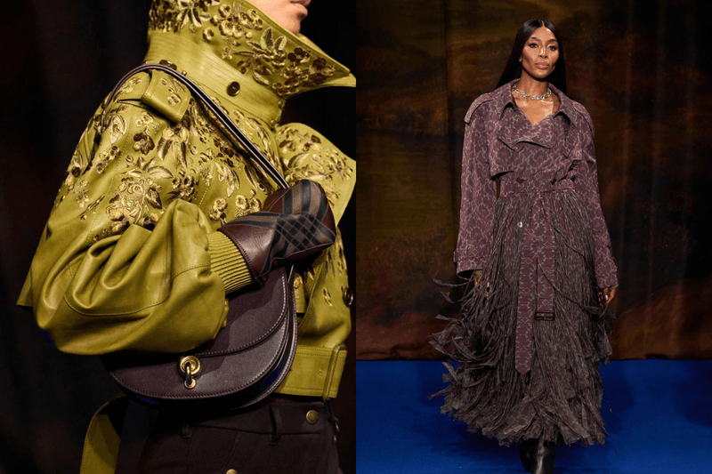 #LDFW：走進古典莊園，Burberry FW25 絲絨緞、羽狀流蘇、掛毯印花...新元素出現！