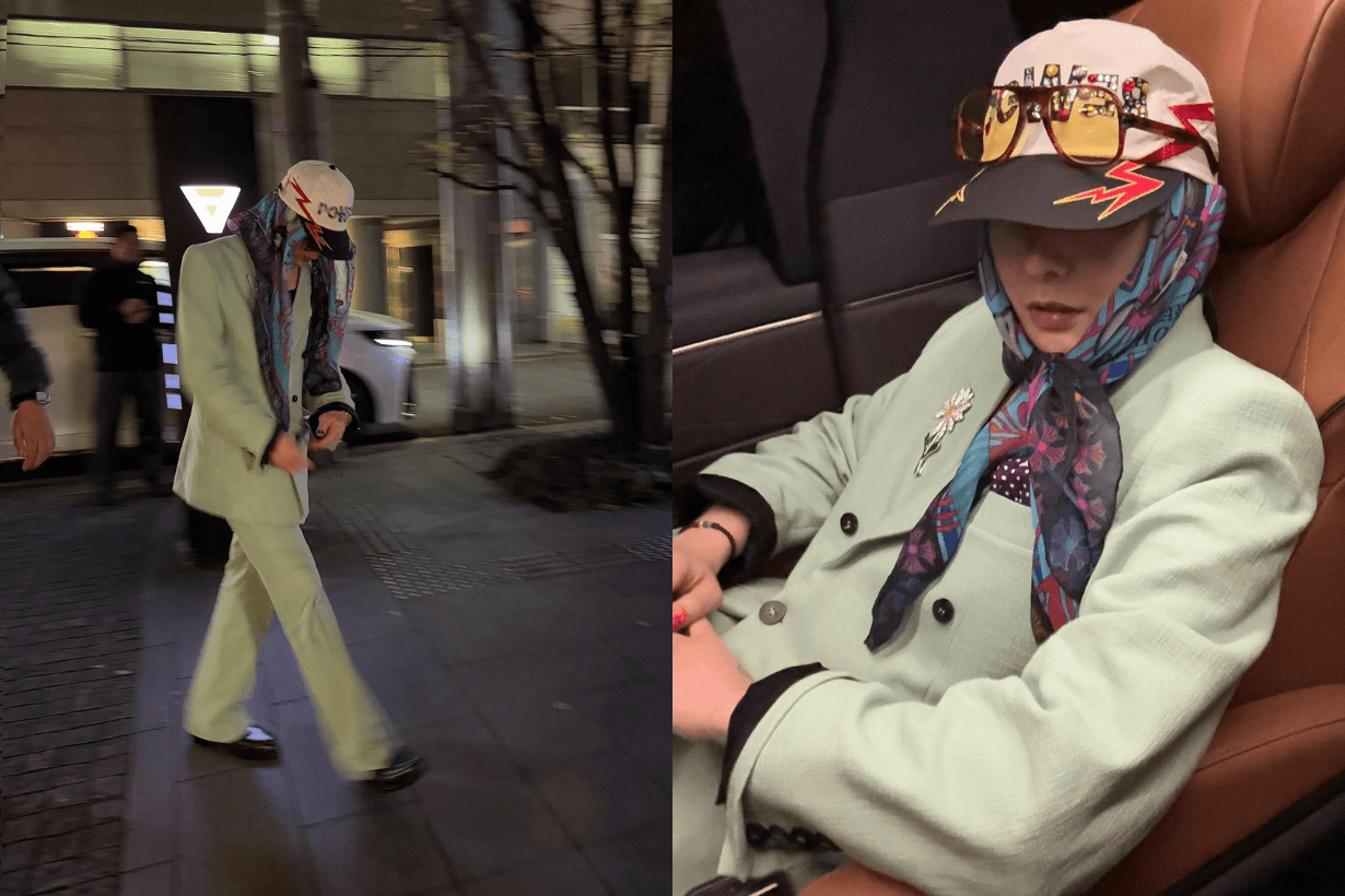 G-Dragon POWER Ball Cap Scarf release info