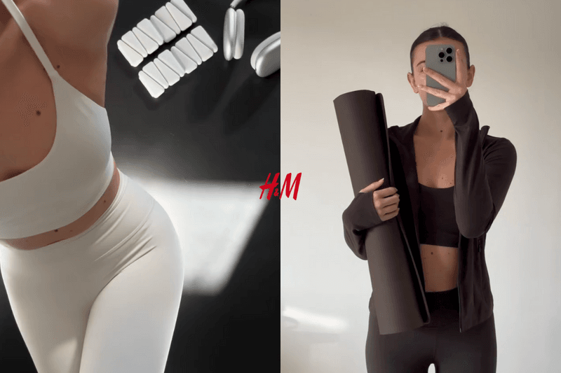 質感滿分的極簡配色：H&M Move 新登場的「Wellness」系列，愛瑜伽女生必收！