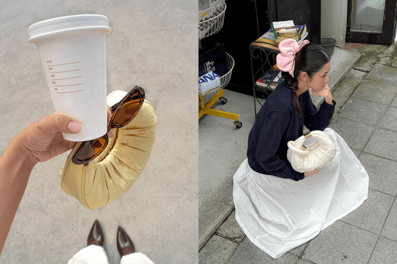 可以變出三種背法：來自泰國的小眾品牌 Jira Studio，這款彎月可頌包人見人愛！