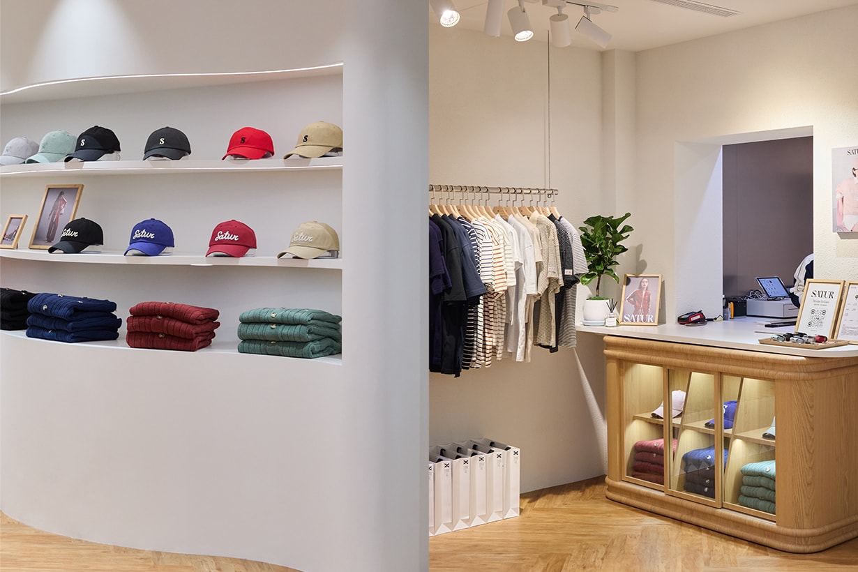 SATUR Taipei first flagship store where limited item