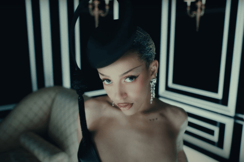 Lisa Doja Cat RAYE BORN AGAIN MV Teaser The White Lotus