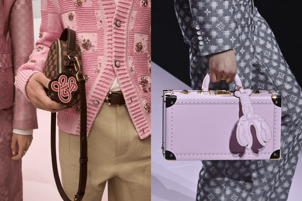 Louis Vuitton new Gyoza bag charm 2025fw Pharrell Nigo