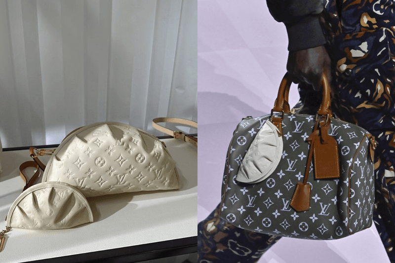 藏在 Louis Vuitton 男裝新系列中：可愛的「餃子包」掛飾意外成為焦點！