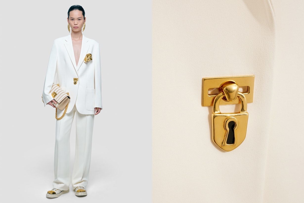 Jennie Doechii ExtraL MV Schiaparelli Look items blazer jewelry