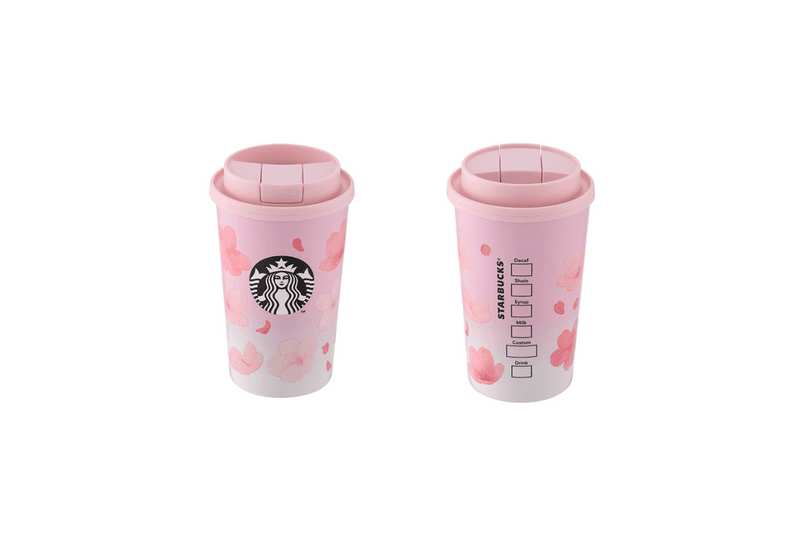 Starbucks Cherry blossoms sakura pink mug thermos flask 2025 release