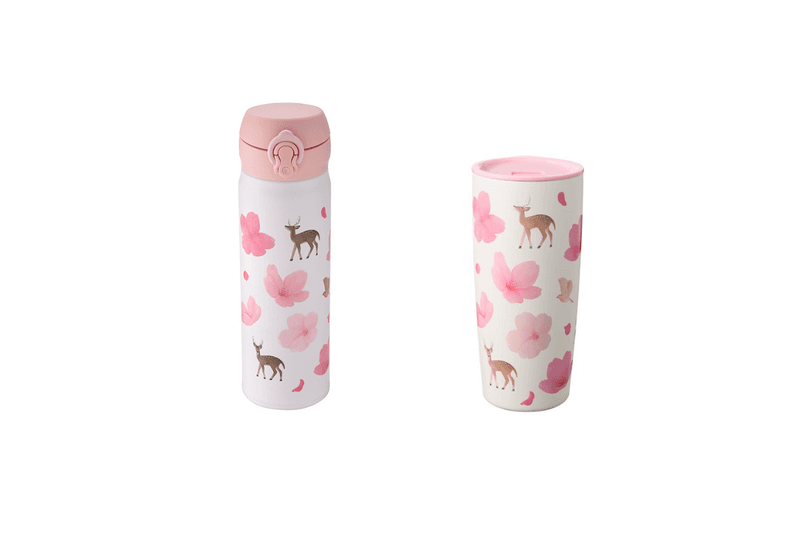 Starbucks Cherry blossoms sakura pink mug thermos flask 2025 release