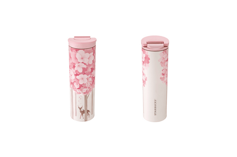 Starbucks Cherry blossoms sakura pink mug thermos flask 2025 release