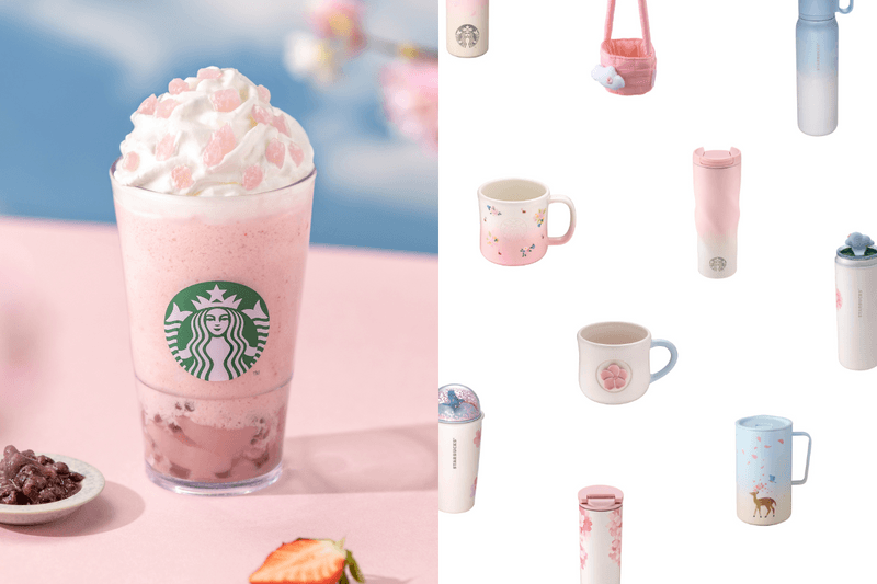 最可愛馬克杯、保溫瓶、限定飲料 ... 粉色控們不能錯過的 Starbucks 櫻花季登場！
