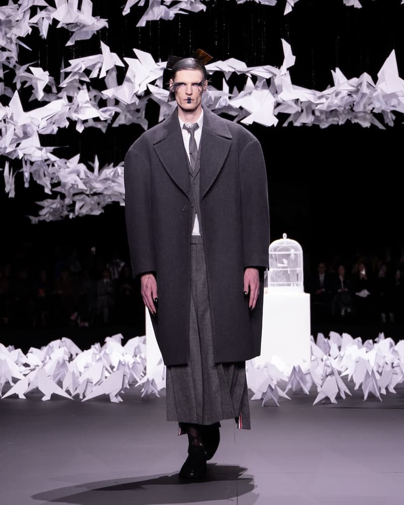 thom browne 2025 fall winter nyfw new york fashion week online