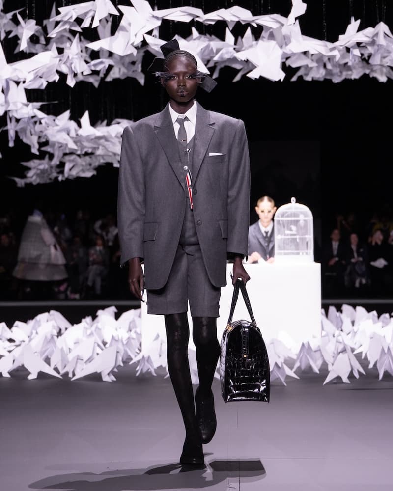 thom browne 2025 fall winter nyfw new york fashion week online