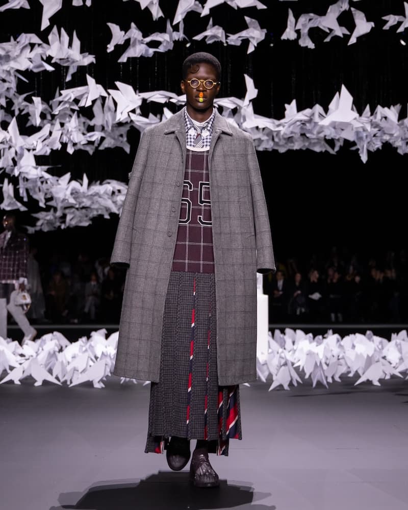 thom browne 2025 fall winter nyfw new york fashion week online
