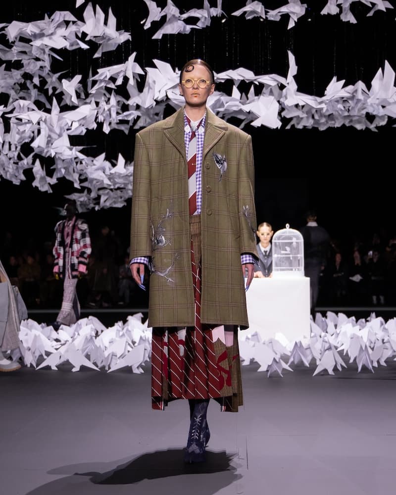 thom browne 2025 fall winter nyfw new york fashion week online