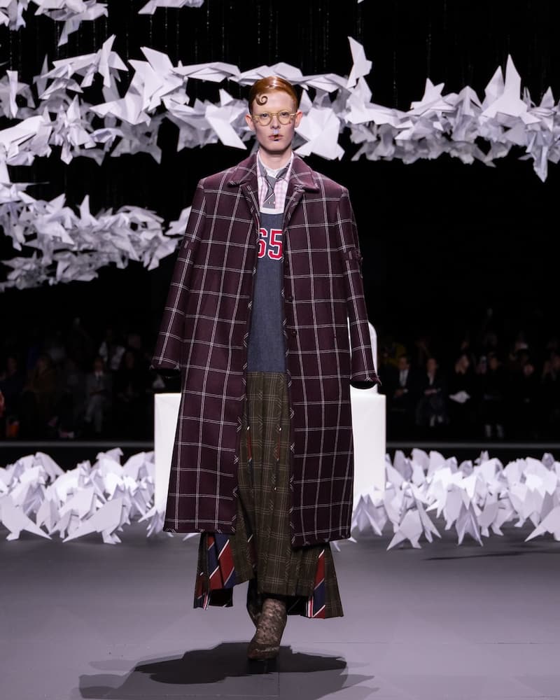 thom browne 2025 fall winter nyfw new york fashion week online