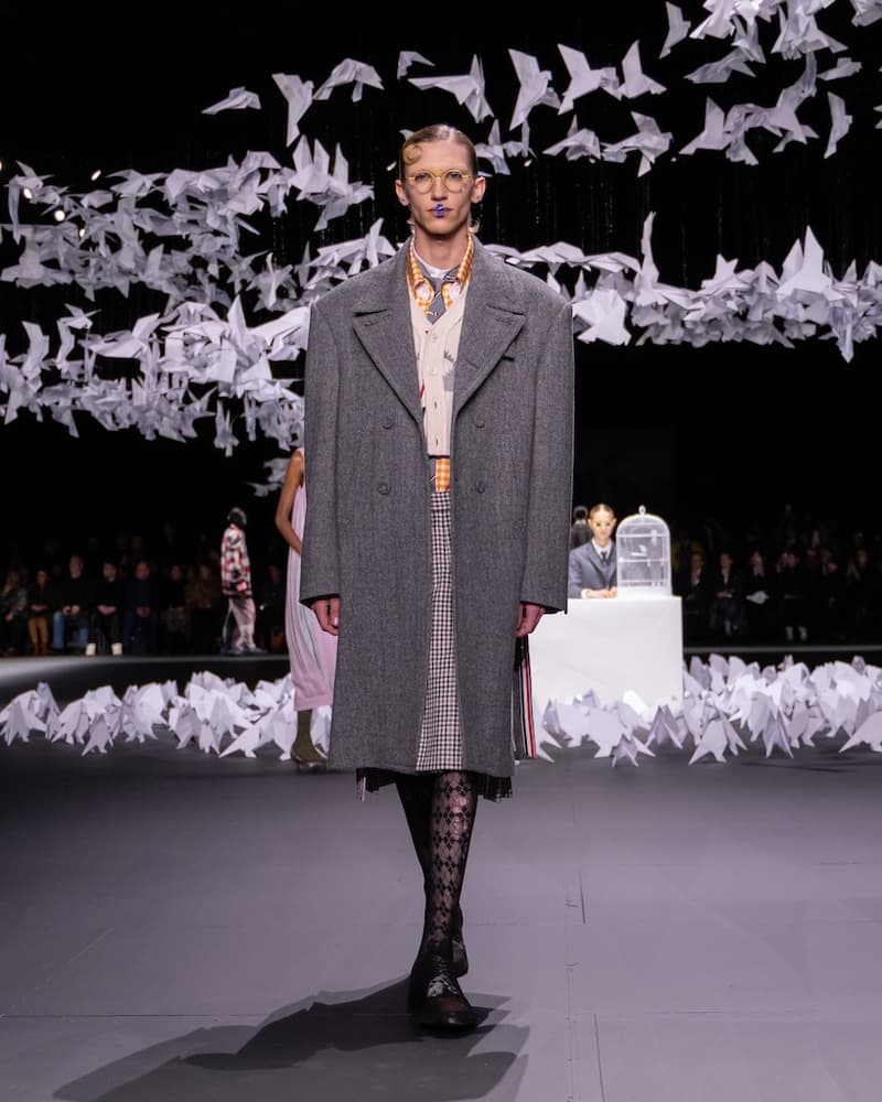 thom browne 2025 fall winter nyfw new york fashion week online